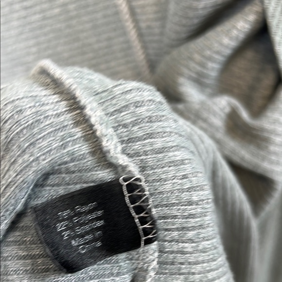 Lane Bryant Grey Open Front Long Cardigan Sweater Size 22/24 - Picture 4 of 7